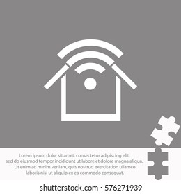 Wi fi  icon Vector design.