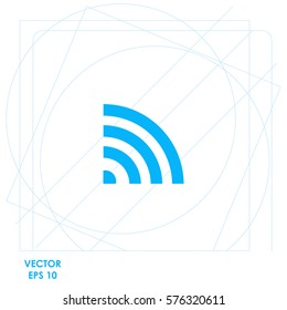 Wi fi  icon Vector design.