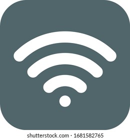 Wi Fi Icon. Vector Illustration