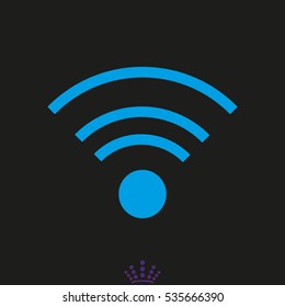 Wi fi, icon, vector illustration EPS 10