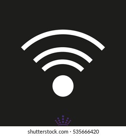 Wi fi, icon, vector illustration EPS 10
