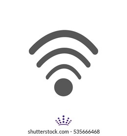 Wi fi, icon, vector illustration EPS 10