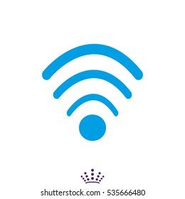 Wi fi, icon, vector illustration EPS 10