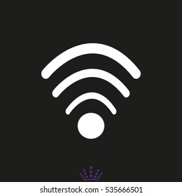 Wi fi, icon, vector illustration EPS 10