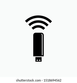 Wi fi Icon - Vector, Sign and Symbol for Design, Presentation, Website or Apps Elements.