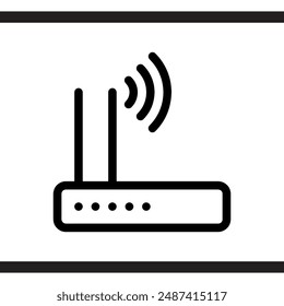 Wi Fi icon vector. Wireless icon sign symbol in trendy flat style. Set elements in colored icons. Wifi vector icon illustration isolated on white background