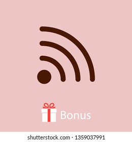 Wi Fi Icon, wireless Icon. 