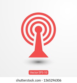 Wi Fi Icon, wireless Icon. Wi fi signal sign modern web icon. Wi Fi network icon. 