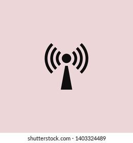 Wi Fi Icon, wireless Icon. Wi fi signal sign modern web icon. Wi Fi network icon. 