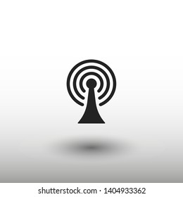 Wi Fi Icon, wireless Icon. Wi fi signal sign modern web icon. Wi Fi network icon. 