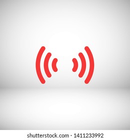 Wi Fi Icon, wireless Icon. Wi fi signal sign modern web icon. Wi Fi network icon. 