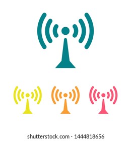 Wi Fi Icon, wireless Icon. Wi fi signal sign modern web icon. Wi Fi network icon.