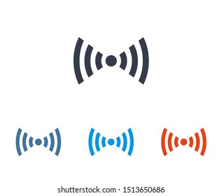 Wi Fi Icon, wireless Icon. Wi fi signal sign modern web icon. Wi Fi network icon.