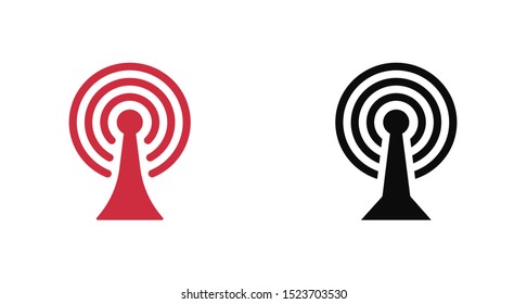 Wi Fi Icon, wireless Icon. Wi fi signal sign modern web icon. Wi Fi network icon.