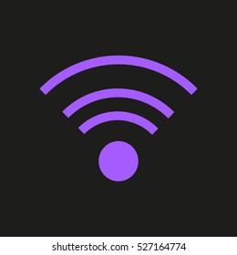 Wi fi, internet, vector icon, eps10
