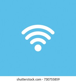 Wi fi line vector icon