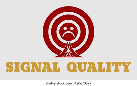Wi Fi Network  Symbol . Mobile gadgets technology relative vector image. Quality of signal value