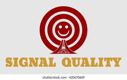 Wi Fi Network  Symbol . Mobile gadgets technology relative vector image. Quality of signal value