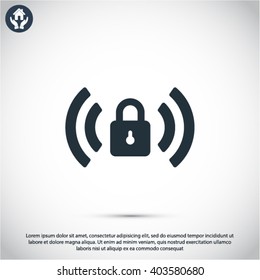 Wi fi password  icon