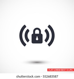 Wi fi password  icon