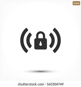Wi fi password  icon