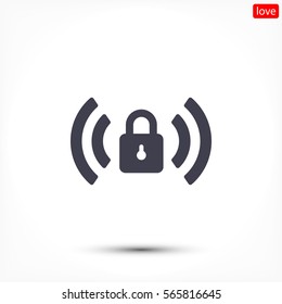 Wi fi password  icon