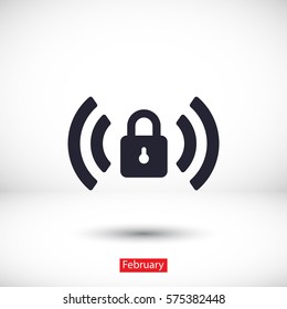 Wi fi password  icon