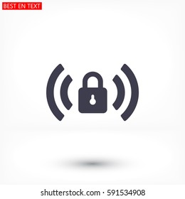 Wi fi password  icon