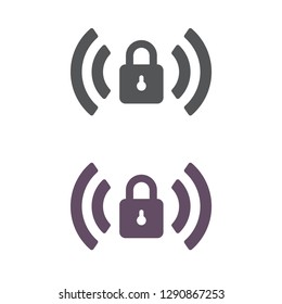 Wi fi password  vector icon