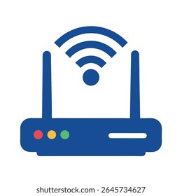 ícone de vetor do roteador wi fi