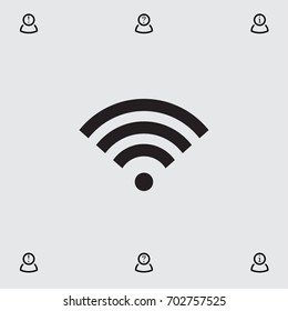Wi fi sign vector illustration