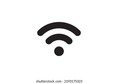 Wi Fi symbol signal connection. Vector wireless internet technology sign. Wifi network communication icon. Radio antenna design.