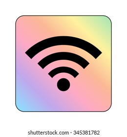 wi fi - vector icon