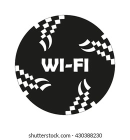 Wi Fi, vector icon