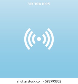 Wi fi vector  icon.