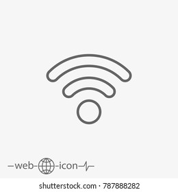 wi fi vector icon