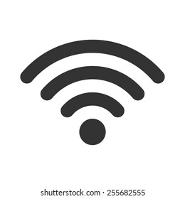 Wi Fi vector image to be used in web applications, mobile applications and print media.
