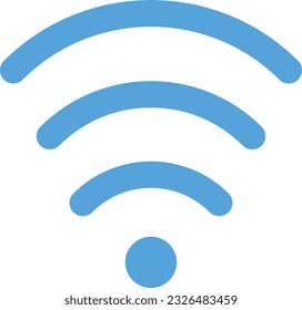 Wi fi zone sign.Wifi internet signal .Vector illustration