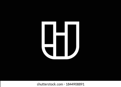 WI letter logo design on luxury background. IW monogram initials letter logo concept. WI icon design. IW elegant and Professional letter icon design on black background. W I IW WI