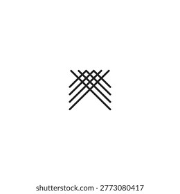 WI N vector logo illusion design technology