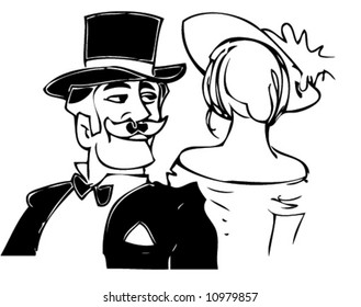 Wibe between a Lady and a Gentleman