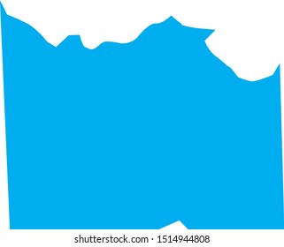 Wichita County Map In State Of Texas