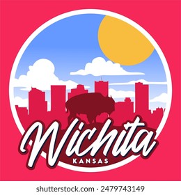 wichita kansas with beautiful city views