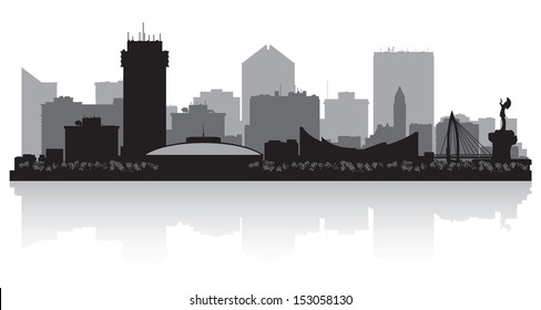 504 Kansas city skyline silhouette Images, Stock Photos & Vectors ...