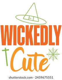 Wickedly cute T-shirt, Vector File