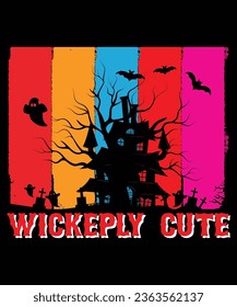 Wickeply cute t shirt design