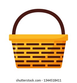 wicker basket icon