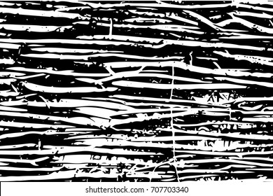 Wicker branches texture in grunge style.