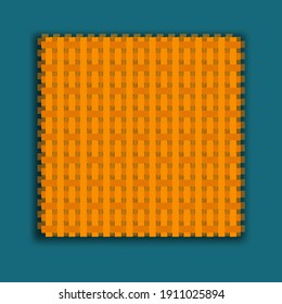 wicker design with an abstract look