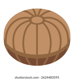 Cesta de balão de ar quente de vime flutuando suavemente no céu, oferecendo uma perspectiva única e cativante